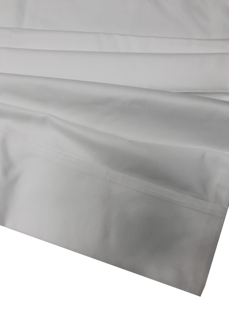 Twill gray bed sheet material