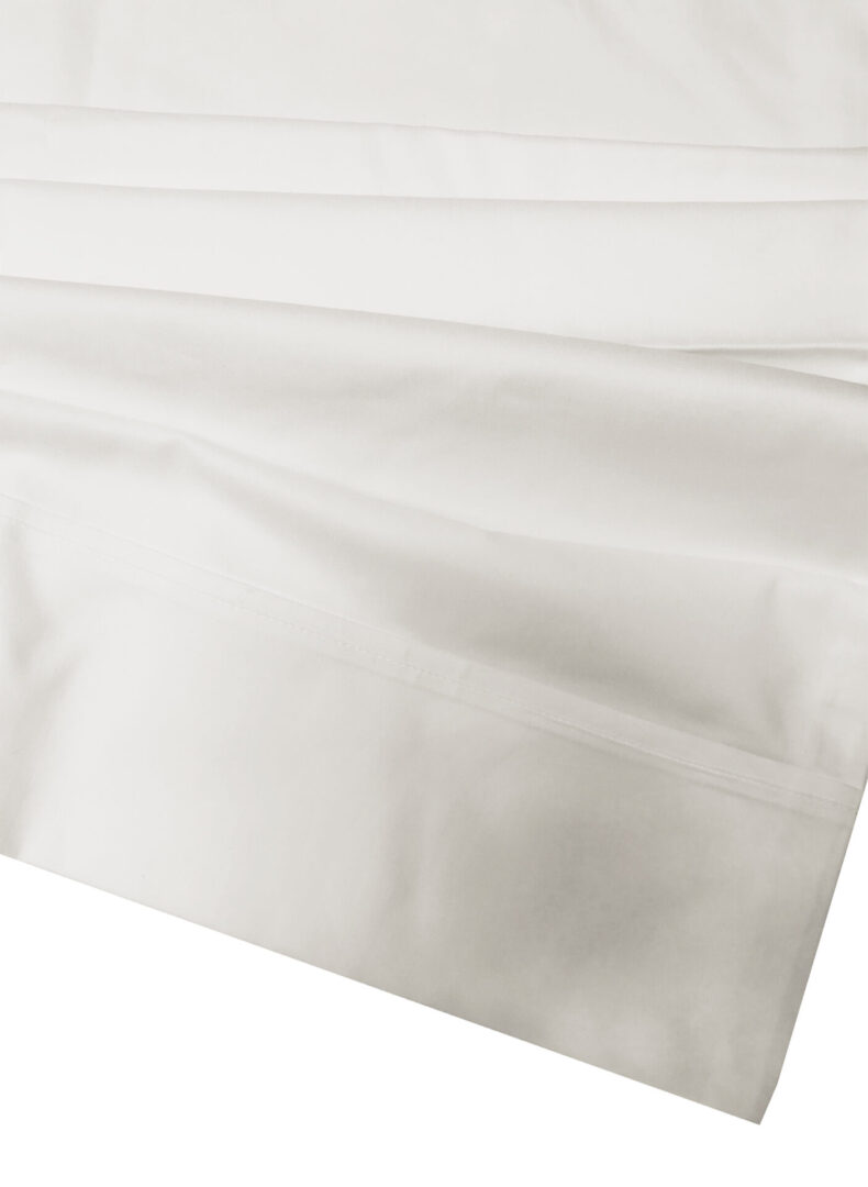 Twill Ivory white bed sheet material