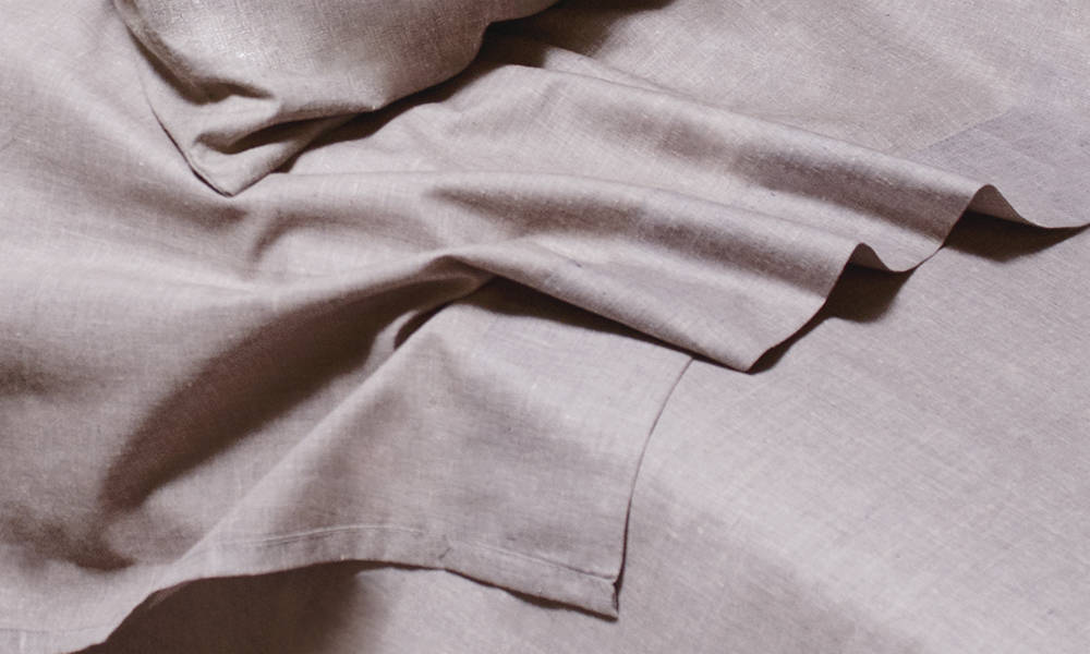 Taupe Chambray detail